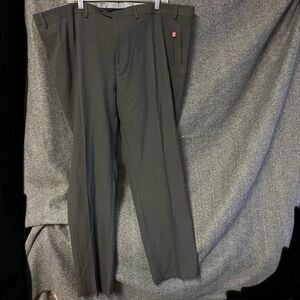 Chaps Charcoal Dress Pants for Men 46x32